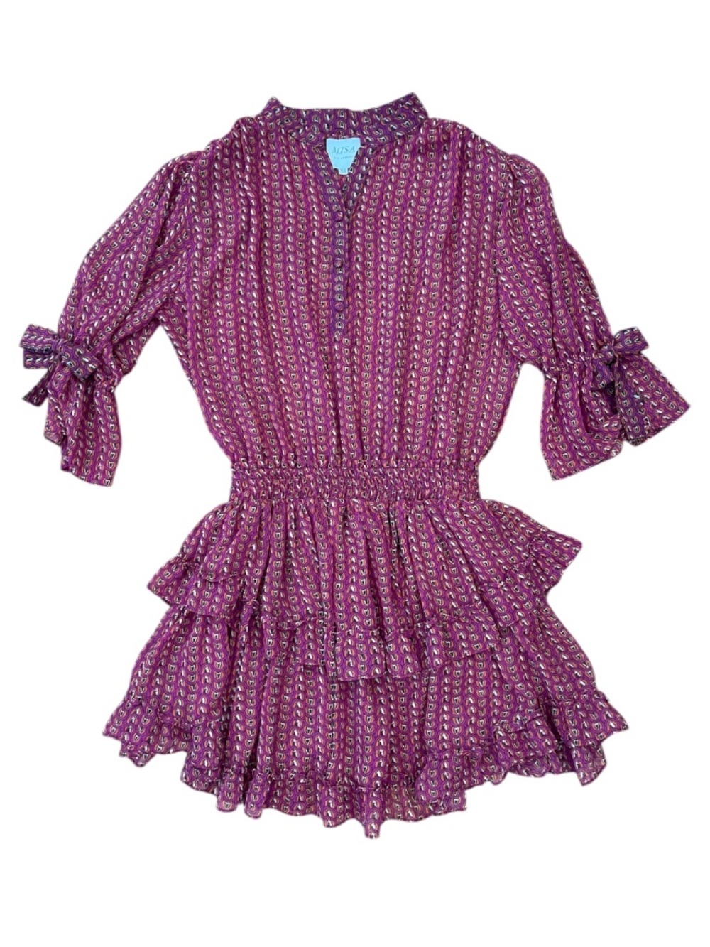 MISA Los Angeles Inge Ruffle Mini Dress - Picture 2 of 10
